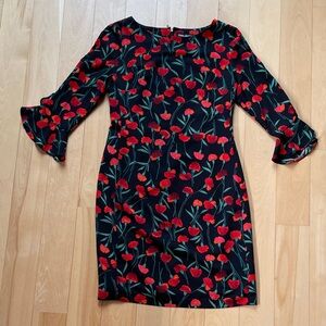 Karl Lagerfeld Red & Black Dress